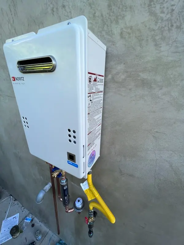 Tankless water heater installation for Sun City homes